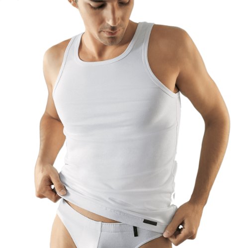 Skiny Herren Unterhemd SKINY Option Men / 2707 Hr. Tank Top, Gr. 6 (L), Wei&szlig; (0500 WHITE) Preisvergleich