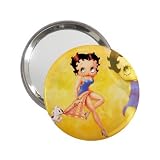 418Sw9brwaL. SL160  2.25 Inch Handbag Mirror of Vintage Art Deco Betty Boop with Dog Pudgy