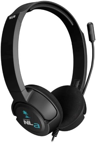 Turtle Beach Ear Force NLa Gaming Headset - Black - Nintendo Wii U