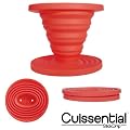 Cuissential SlickDrip - Collapsible Silicone Coffee Dripper, Filter Cone