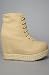 Jeffrey Campbell Shoes The Exclusive Throwdown Shoe in Chino,Shoes for Women