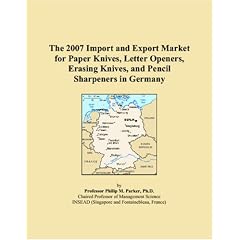 The 2007 Import and Export Market for Paper Knives, Letter Openers, Erasing Knives, and Pencil Sharpeners in Germany