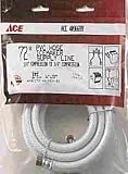 ACE ICE MAKER SUPPLY LINE Connects water supply to