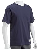  : Russell Athletic Men's Cotton Performance Pocket Tee, Navy, Medium