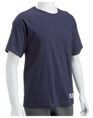 Buy Russell Athletic Men's Cotton Performance Pocket Tee, Navy, Medium online at Discounted New and Used prices. Delivered to your door with Off-The-Bookshelf.