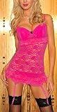 Seven Til Midnight Women's Temptation Chemise,Pink,Small
