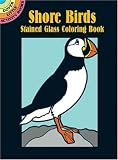 Shore Birds Stained Glass Coloring Book (Dover Pictorial Archives)