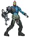TrapJaw von Masters of the Universe Skeletors Gefolgschaft  mit Waffen und beweglichen Teilen.