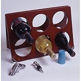 Wine Line WL-N041 6 Bottle Wooden Wine Rack