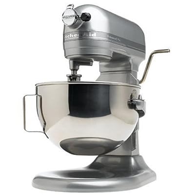 Factory-Reconditioned KitchenAid RKV25GOXMC Professional 5-Quart Bowl Lift Stand Mixer, Metallic Chrome