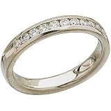 0.33 Ct.T.W. Sparkling Round Cut Diamonds, Platinum. Designer Style Diamond Anniversary Band