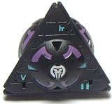 Bakugan New Vestroia Bakuneon LOOSE Single Figure Special Attack TRAP DARKUS [ BLACK ]