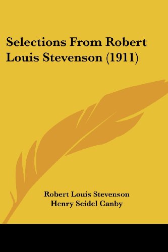 selections from robert louis stevenson 1911