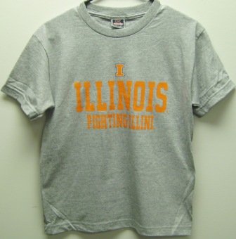Buy Illinois Fighting Illini Youth Formation T-Shirt by Colosseum