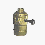 Leviton R001008316 Turn Knob Lamp Socket