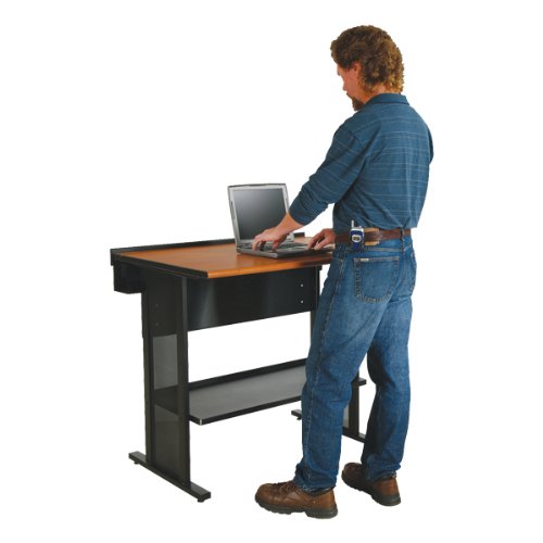 Buy Cheap Spectrum Industries Evolution Stand-Up Computer Desk (30