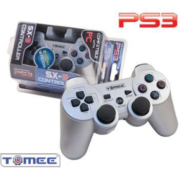 New Playstation3 SX-3 Wireless Controller Ultra-Responsive Dual Analog Sticks Directional Pad Silver