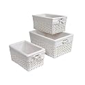 Basket 3-pc. Set with White Liners