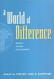 A World of Difference: Society, Nature, Development