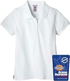 Dickies - Dickies KS717 Girl's Junior Sized Stretch Piqu Polo