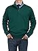 Bianco B Men's Mock Neck 1/4 Button Sweater Relaxed Fit