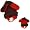 Charcoal / Red / Red