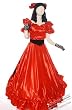 Adult Super Deluxe Red Southern Belle Costume