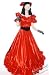 Adult Super Deluxe Red Southern Belle Costume