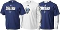 Dallas Mavericks adidas Short/Long Sleeve T-Shirt Combo Pack