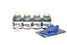 4 Pack Brother TN-350 TN350 Toner Refill Kit by Laser Tek Services
