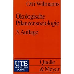 �kologische Pflanzensoziologie. Eine Einf�hrung in die Vegetation Mitteleuropas.