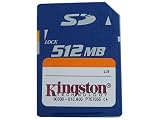  : Kingston Technology 512 MB SD card