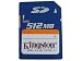 Kingston Technology 512 MB SD card