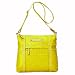Valentino Mustard Classic Satchel With Long Shoulder Strap