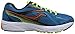 Saucony Men's Ride 8 Running Shoe, Deepwater/Citron/Orange,9 M US