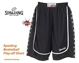  : Spalding Basketball Play-off Short Men, schwarz/schwarz