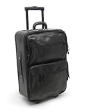 Mulholland Brothers Leather Carry-on Trolley