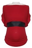 Women's Lauren Kiyomi Yoko Kimono Top with Satin Sash - Valentine's Maternity Top with Free Expedited Shipping