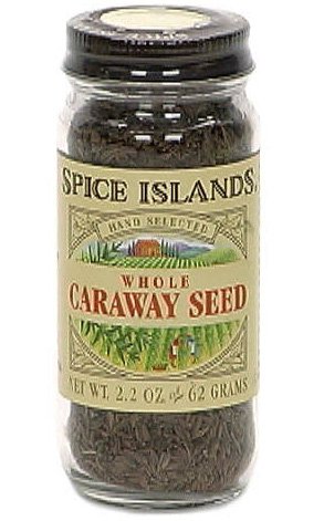 Spice Islands Hand-Selected Whole Caraway Seed, 2.2-Ounce Container (Pack of 4)