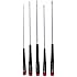 Wiha 26192 Slotted and Phillips Screwdriver Set, 5 Piece