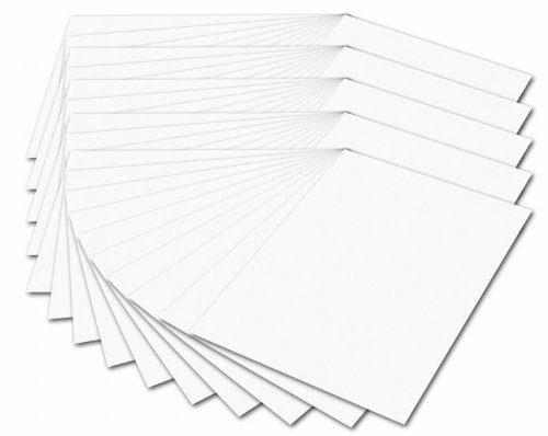 Bringmann Folia 614/50 00 - Fotokarton 300 g/m&sup2;, DIN A4, 50 Blatt, wei&szlig;
