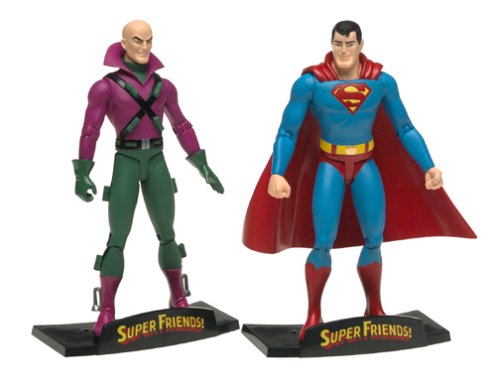  Super Friends: Superman & Lex Luthor Figure Set