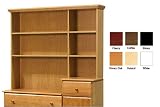 Hutch for Emily or Kalani Combo in Cherry Finish By Da Vinci Baby Furniture