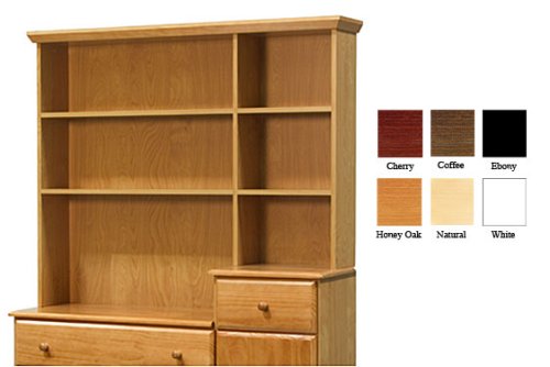 Kitchen: Hutch for Emily or Kalani Combo in Ebony Finish By Da Vinci Baby Furniture