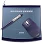 Wacom Intuos2 4 x 5 - Mouse, digitizer, stylus - 5 x 4 in - electromagnetic - 3 button(s) - wired - USB - blue - retail