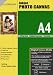 A4 Canvas Textile 20sheets water Resistant Fire Retardant Clean Cut And Premium Photo Fabric 235 Gm²