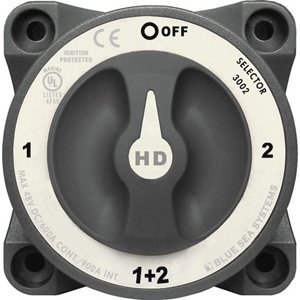 Blue Sea Systems 3002 HD-Series Battery Switch Selector