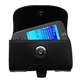 Horizontal Leather Case with Belt Clip/Loop for the O2 XDA Neo