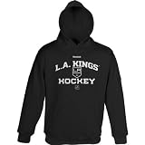 Reebok Los Angeles Kings Youth Center Ice Pullover Hooded Sweatshirt Large