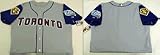 Nike Toronto Blue Jays Ash Practice Long Sleeve T-shirt